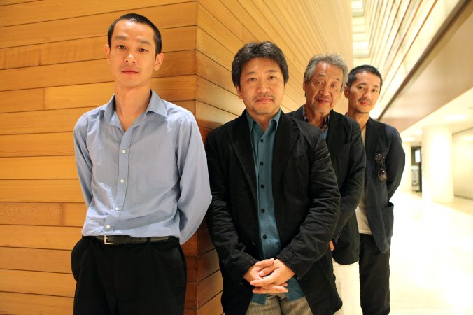 Ryo Kase, Hirokazu Kore-eda, Yutaka Yamazaki, Kumagai Kiichi