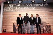 Olivier Nakache, Omar Sy, Eric Toledano, Fran�ois Cluzet