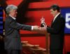 Photo Galleries day by day - Pedro Almod�var y Antonio Banderas