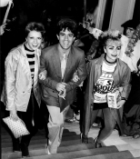 Argazki historikoak - PEDRO ALMODOVAR, ALASKA, BLANCA S�NCHEZ, 1980