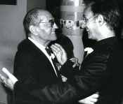 Argazki historikoak - Luis Bu�uel, Carlos Saura, 1977