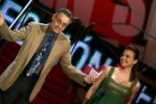 Jonathan Demme y Leonor Watling