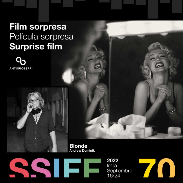 Ana de Armas attends the Premiere of 'Blonde' during the 70th San Sebastian  International Film Festival