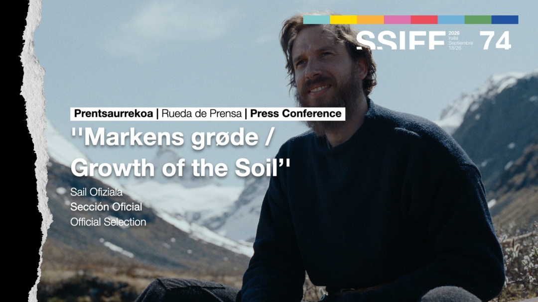 Rueda de prensa ''Markens grøde / Growth of the Soil''