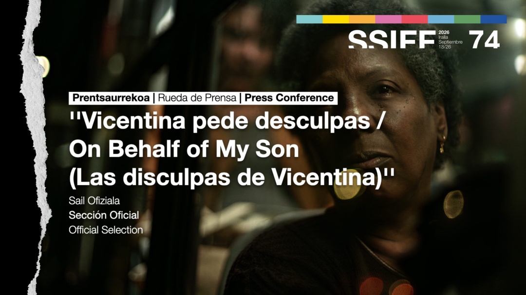 Rueda de prensa ''Vicentina pede desculpas / On Behalf of My Son (Las disculpas de Vicentina)''