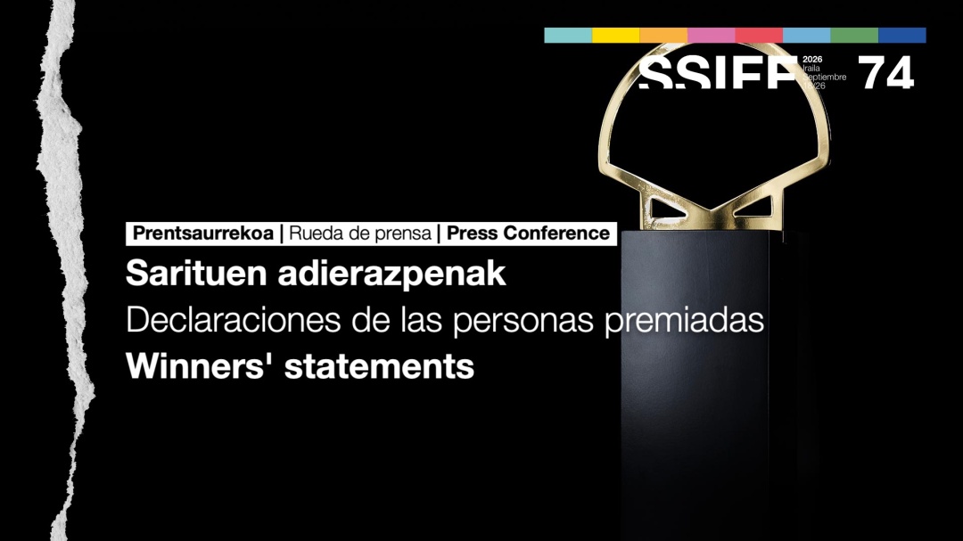 Declaraciones de las personas premiadas